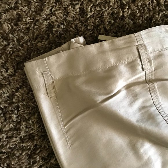 Debra DeRoo Champagne Silk Shantung Ensemble Pant Suit - Picture 3 of 5